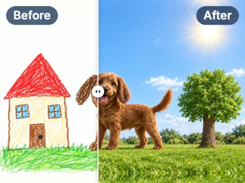 AI Drawing to Image