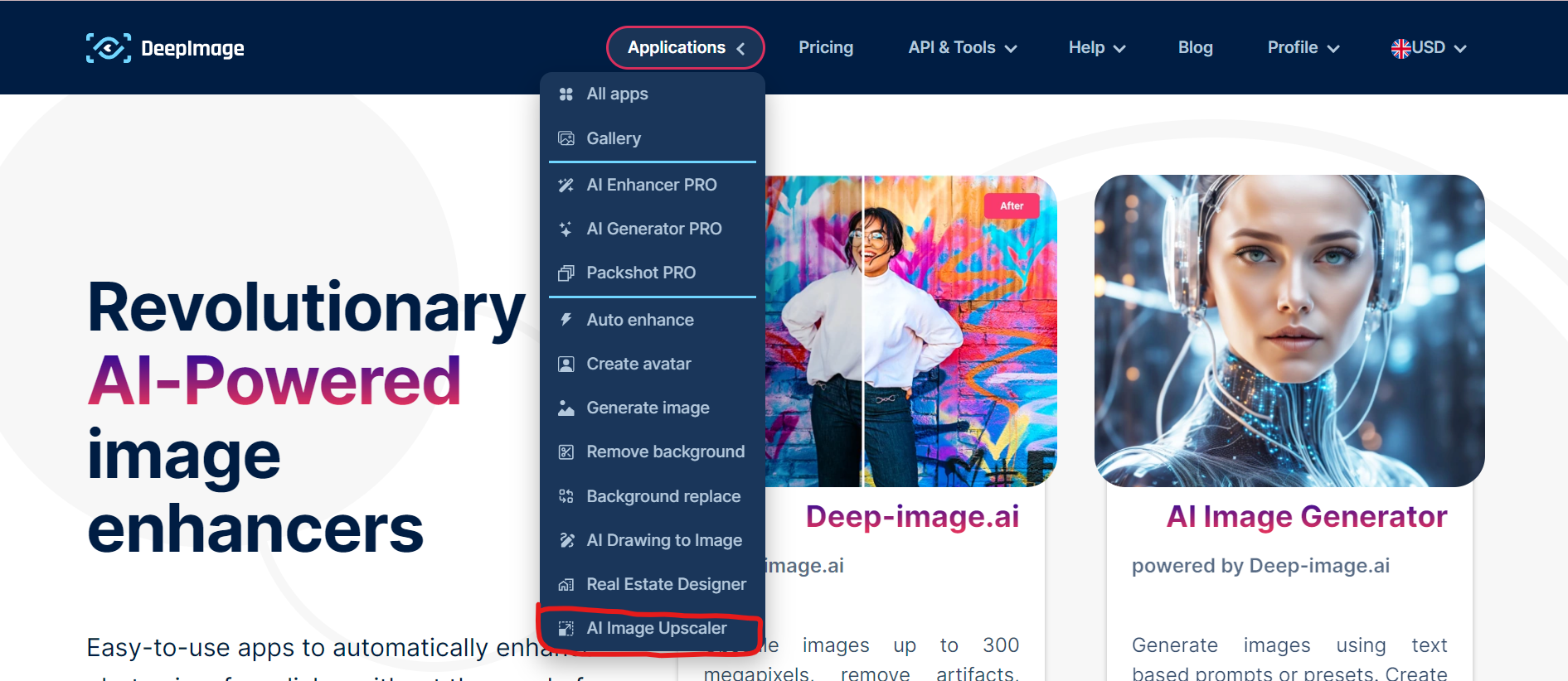 AI Image Upscaler from Deep-Image.AI - Enhance Your Images with Ease
