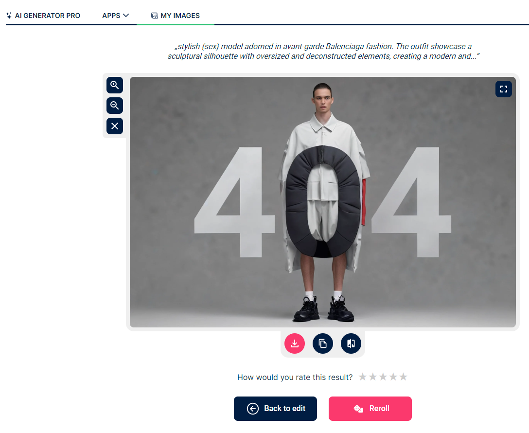 Free 404 Page error images and how to make more of those in seconds!