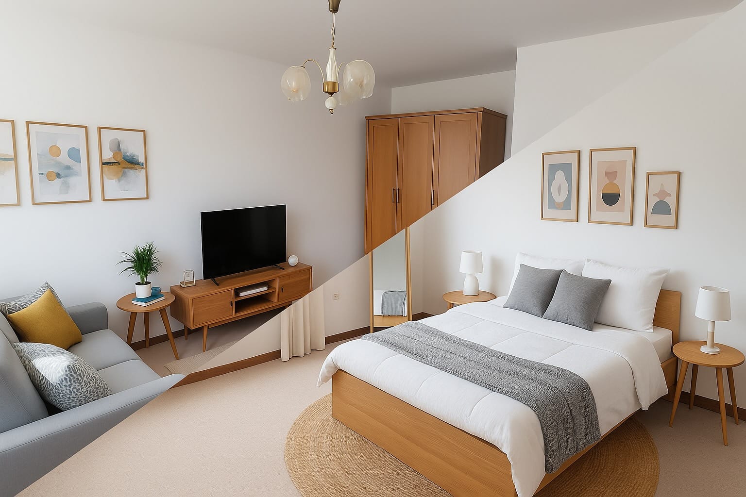 Virtual Staging with AI - real life example walkthrough