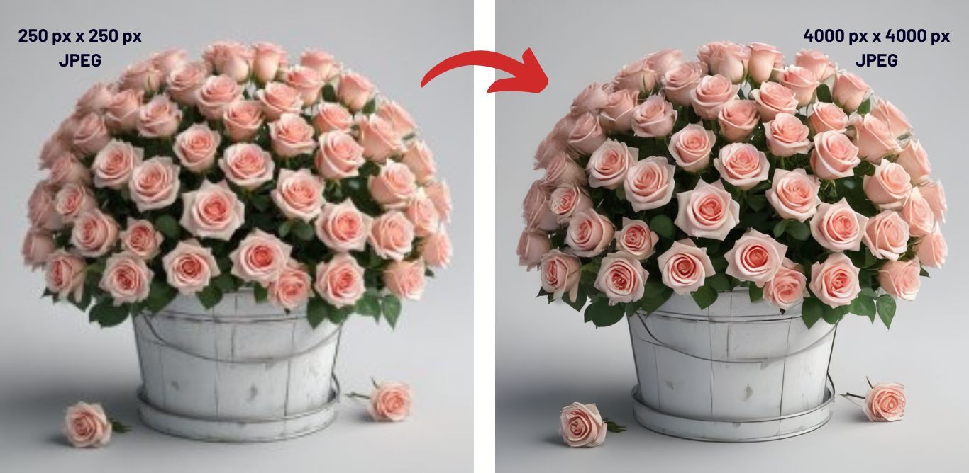 Use AI To Increase Resolution - PNG vs. JPEG