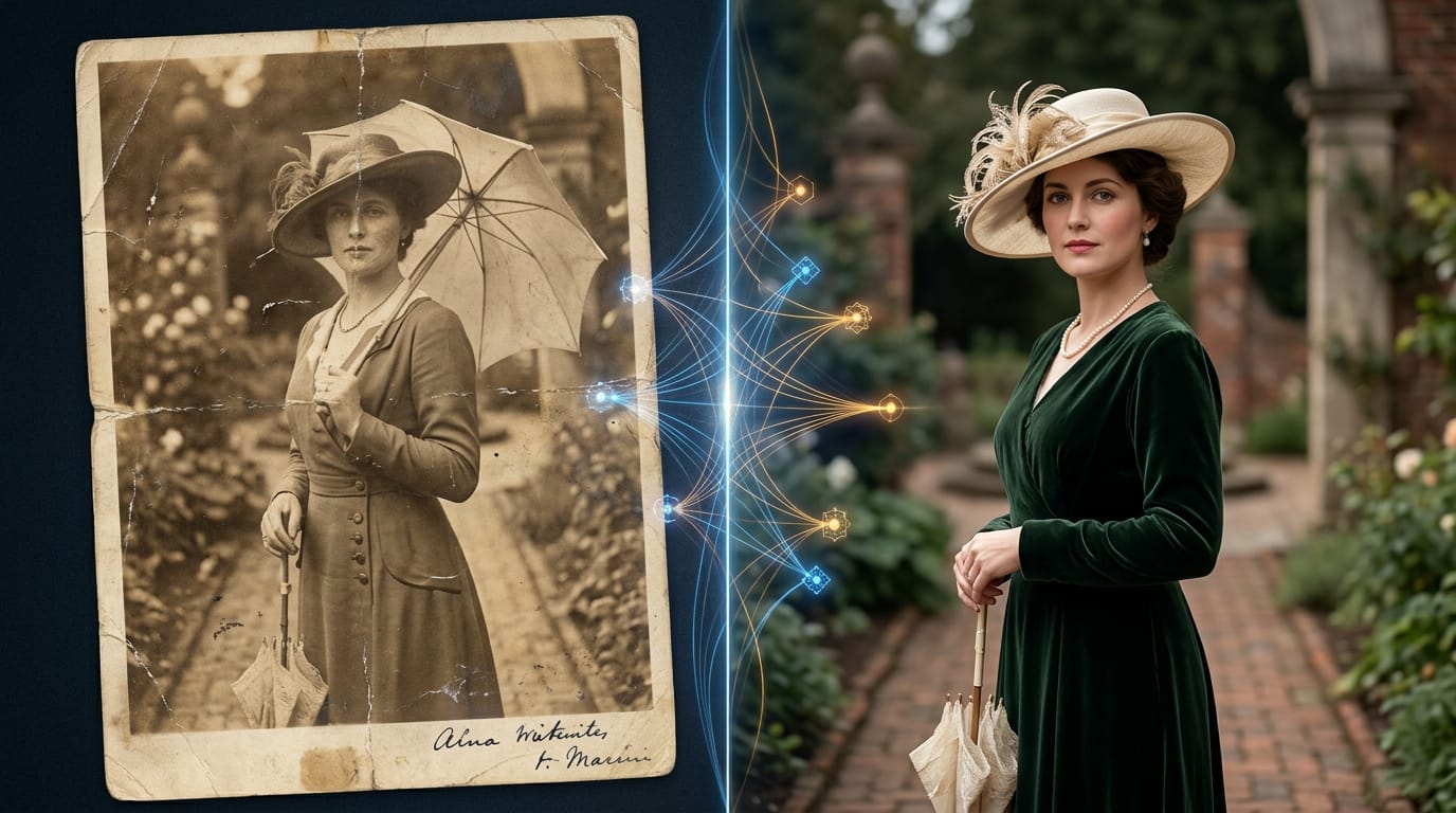 Beyond Scratch Removal: How Context-Aware AI is Redefining Photo Restoration in 2025