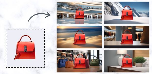 How To Get Perfect Handbag Photos? AI Background Generation with Deep-image.ai