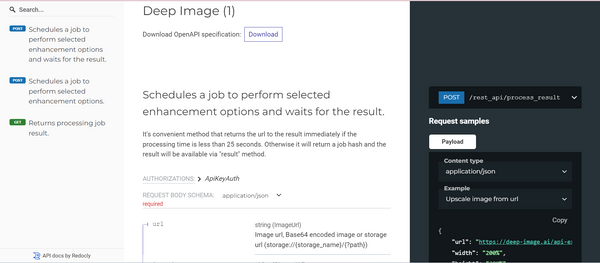 Discover Deep-Image.ai's API, Developer-Friendly Docs and Python ...