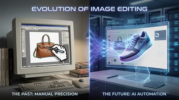 The Evolution of Background Removal: From Manual Clipping Paths to Neural Networks
